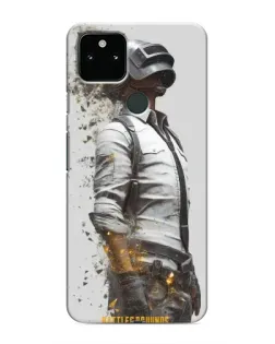 Чохол для Google Pixel 5a 5G з картинкою «PUBG — боєць у пилу»