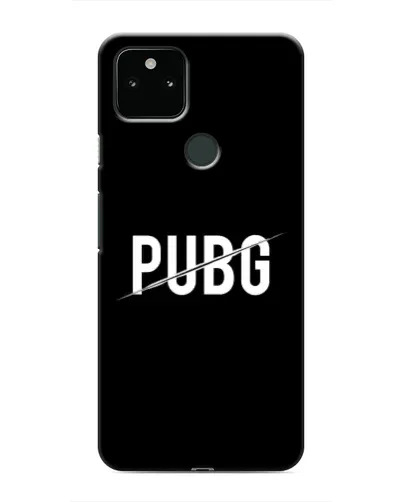 Чохол для Google Pixel 5a 5G з картинкою «PUBG — білий логотип»