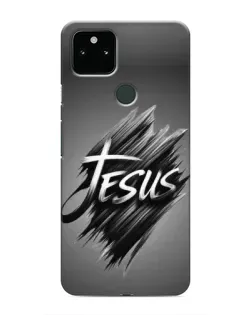 Чохол для Google Pixel 5a 5G з картинкою «Напис Jesus Graffiti»