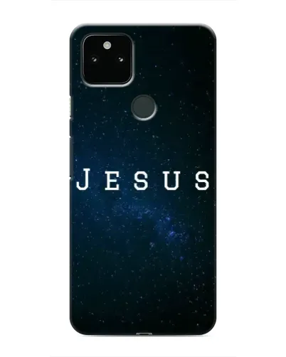 Чохол для Google Pixel 5a 5G з картинкою «Зоряне небо Jesus»