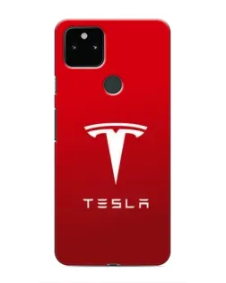 Чохол для Google Pixel 5a 5G з картинкою «Tesla Red Classic»