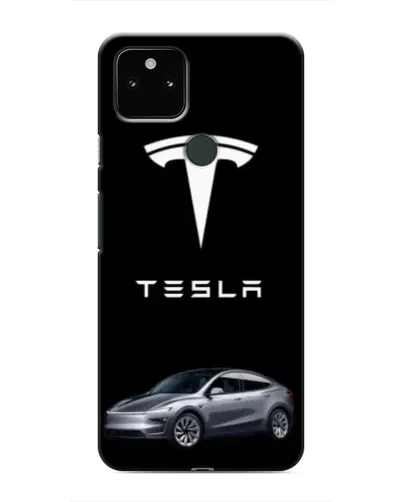 Чохол для Google Pixel 5a 5G з картинкою «Tesla Model Y»