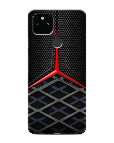 Чохол для Google Pixel 5a 5G з картинкою «Mercedes Carbon Grid»