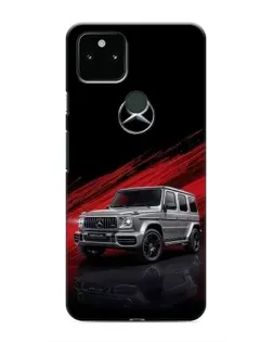 Чохол для Google Pixel 5a 5G з картинкою «Mercedes G-Class червоний»