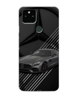 Чохол для Google Pixel 5a 5G з картинкою «Mercedes AMG — графіка»