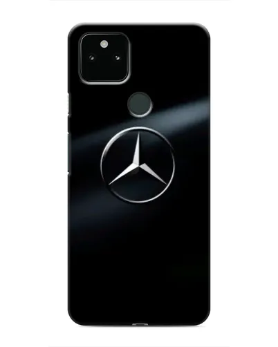 Чохол для Google Pixel 5a 5G з картинкою «Mercedes на металі»