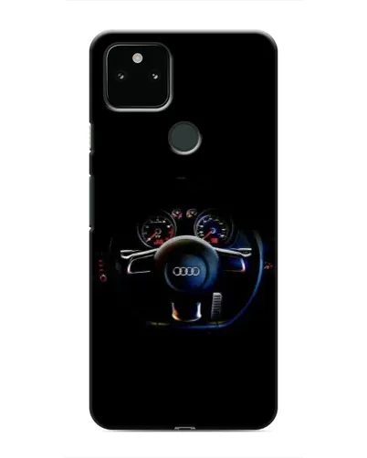 Чохол для Google Pixel 5a 5G з картинкою «Салон Audi — кермо»