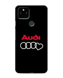 Чохол для Google Pixel 5a 5G з картинкою «Логотип Audi Heart»