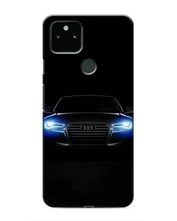 Чохол для Google Pixel 5a 5G з картинкою «Audi в неоні»