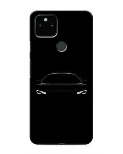 Чохол для Google Pixel 5a 5G з картинкою «Погляд Audi у темряві»