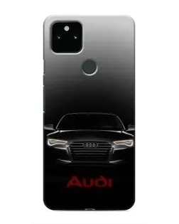 Чохол для Google Pixel 5a 5G з картинкою «Audi — градієнтний контур»
