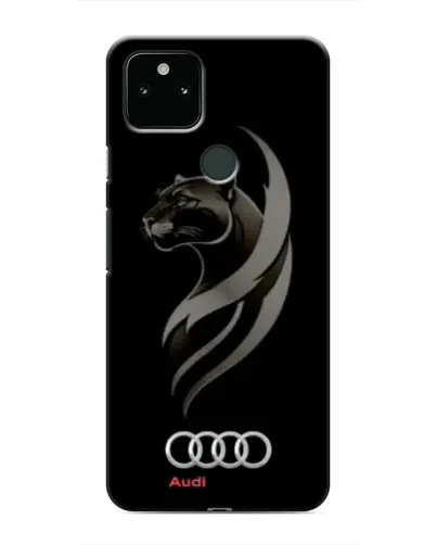 Чохол для Google Pixel 5a 5G з картинкою «Графіка — пантера та Audi»