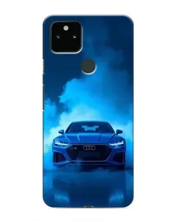 Чохол для Google Pixel 5a 5G з картинкою «Audi — блакитна енергія»