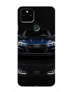Чохол для Google Pixel 5a 5G з картинкою «Audi — нічне відображення»