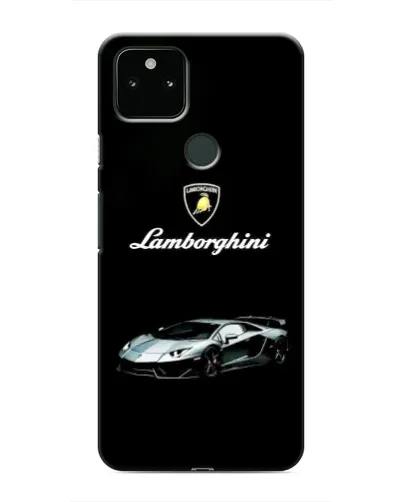 Чохол для Google Pixel 5a 5G з картинкою «Логотип Lamborghini класика»