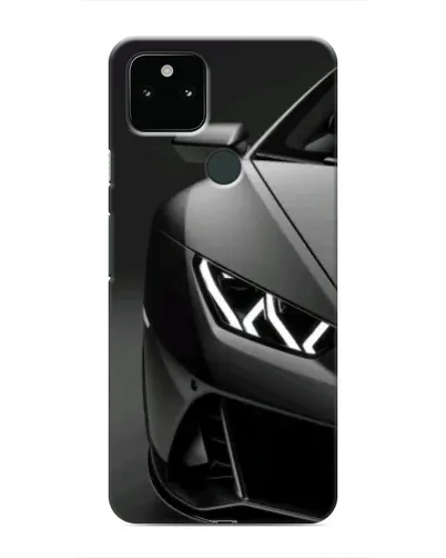 Чохол для Google Pixel 5a 5G з картинкою «Lamborghini фари деталізація»
