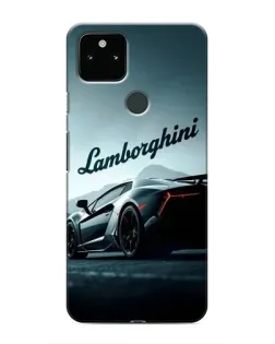 Чохол для Google Pixel 5a 5G з картинкою «Класичний Lamborghini надпис»