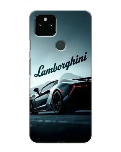 Чохол для Google Pixel 5a 5G з картинкою «Класичний Lamborghini надпис»
