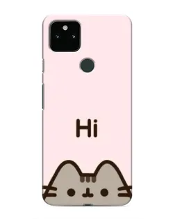 Чохол для Google Pixel 5a 5G з картинкою «Пушин каже Hi»