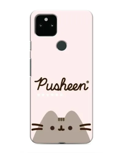 Чохол для Google Pixel 5a 5G з картинкою «Pusheen логотип»