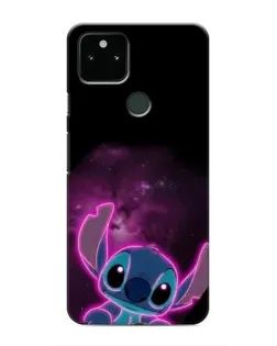 Чехол для Google Pixel 5a 5G с картинкой «Неоновый Stitch»