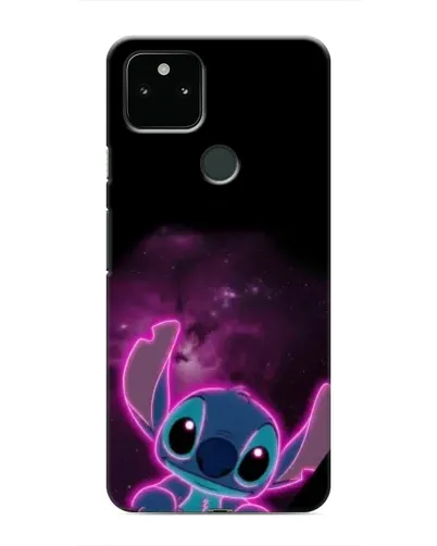 Чехол для Google Pixel 5a 5G с картинкой «Неоновый Stitch»