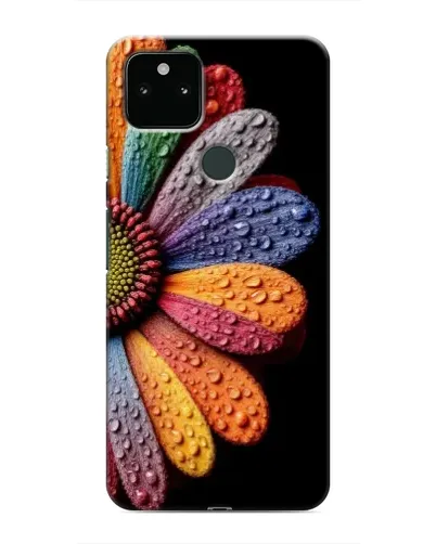 Чохол для Google Pixel 5a 5G з картинкою «Райдужна квітка»