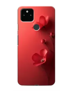 Чохол для Google Pixel 5a 5G з картинкою «Макові суцвіття»