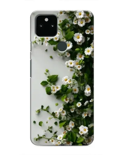 Чохол для Google Pixel 5a 5G з картинкою «Гілка дрібних білих квітів»