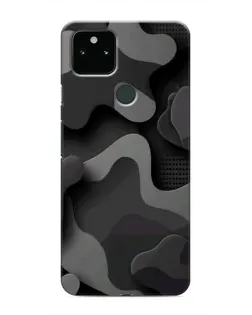 Чохол для Google Pixel 5a 5G з картинкою «Темний абстрактний камуфляж»