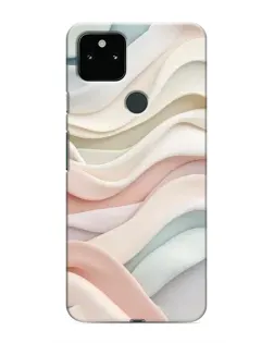Чохол для Google Pixel 5a 5G з картинкою «Пастельні ніжні хвилі»