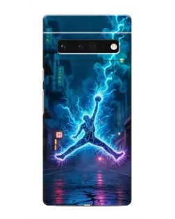 Чохол для Google Pixel 6 Pro з картинкою «Jordan Gold Jumpman»