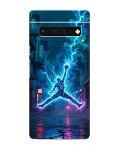 Чохол для Google Pixel 6 Pro з картинкою «Jordan Gold Jumpman»