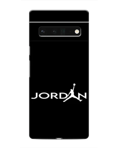 Чохол для Google Pixel 6 Pro з картинкою «Jordan White Logo»