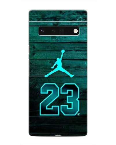 Чохол для Google Pixel 6 Pro з картинкою «Jordan Cyan 23»