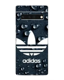 Чохол для Google Pixel 6 Pro з картинкою «Adidas Trefoil Blue»