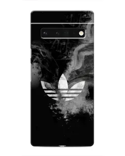 Чохол для Google Pixel 6 Pro з картинкою «Абстрактний дим Adidas»
