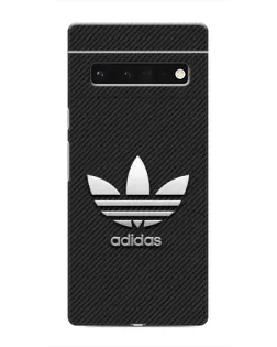 Чохол для Google Pixel 6 Pro з картинкою «Adidas Карбонова текстура»