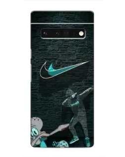Чохол для Google Pixel 6 Pro з картинкою «Спортивний арт Nike»