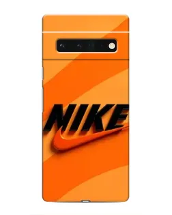 Чохол для Google Pixel 6 Pro з картинкою «Помаранчевий драйв Nike»