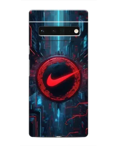 Чохол для Google Pixel 6 Pro з картинкою «Техногенний стиль Nike»