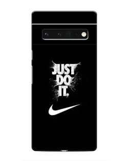 Чохол для Google Pixel 6 Pro з картинкою «Текстовий принт Nike»
