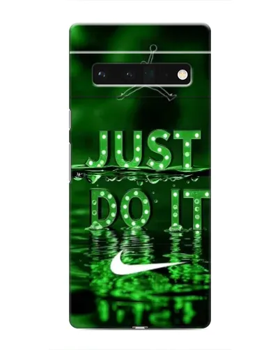 Чохол для Google Pixel 6 Pro з картинкою «Зелений неоновий Nike»