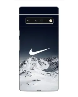 Чохол для Google Pixel 6 Pro з картинкою «Nike — зимові гори»