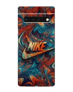 Чохол для Google Pixel 6 Pro з картинкою «Nike в абстракції»