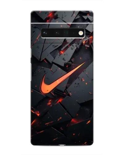 Чохол для Google Pixel 6 Pro з картинкою «Nike — ефект розломів»