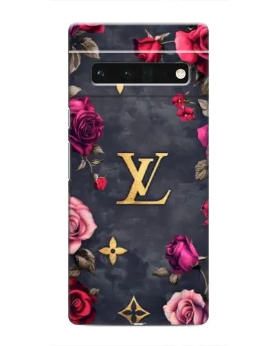 Чохол для Google Pixel 6 Pro з картинкою «Квітковий Louis Vuitton»