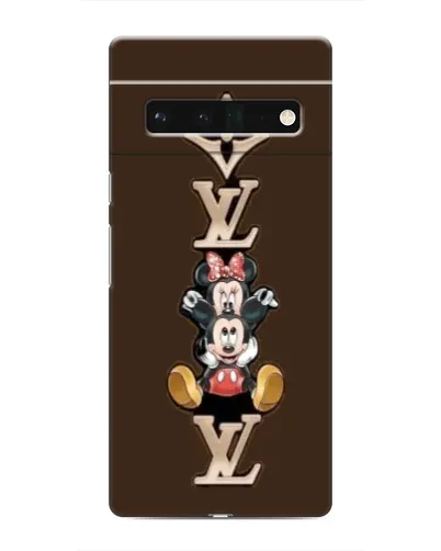 Чохол для Google Pixel 6 Pro з картинкою «LV та Міккі Маус»