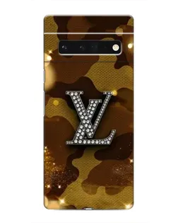 Чохол для Google Pixel 6 Pro з картинкою «Камуфляжний Louis Vuitton»