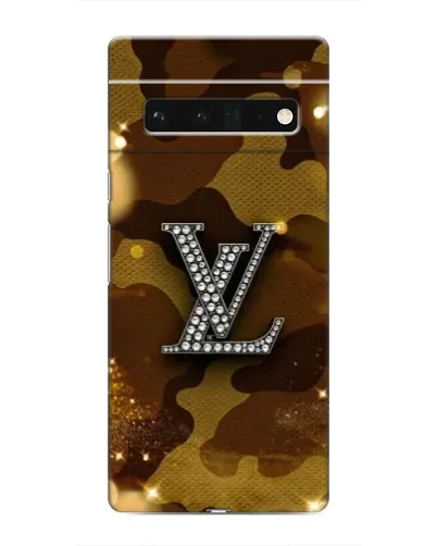 Чохол для Google Pixel 6 Pro з картинкою «Камуфляжний Louis Vuitton»